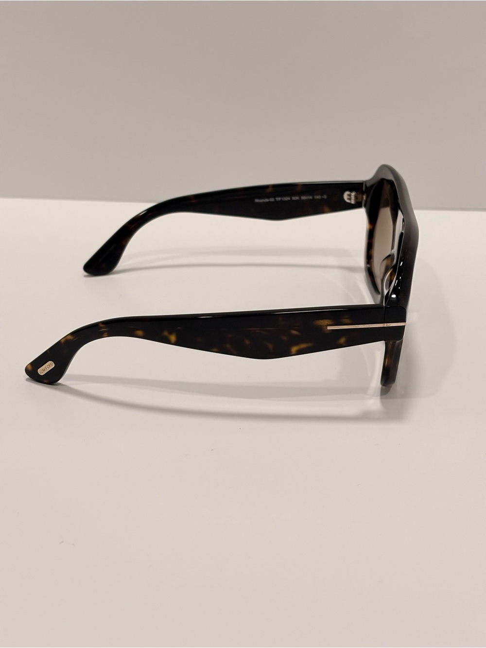 TOM FORD TF1324 Rhonda-02 Sunglasses 52K Havana /Brown gradient new - Picture 7 of 15